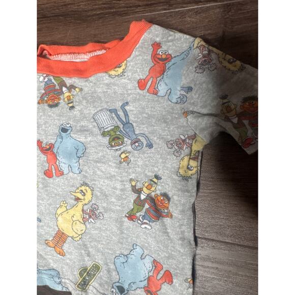 Vintage Sesame Street Toddler T Shirt 3T Gray - Character Print - Picture 2 of 3